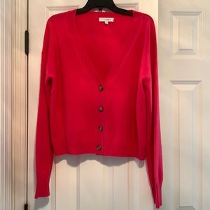 Intermix Cashmere V-Neck Cardigan